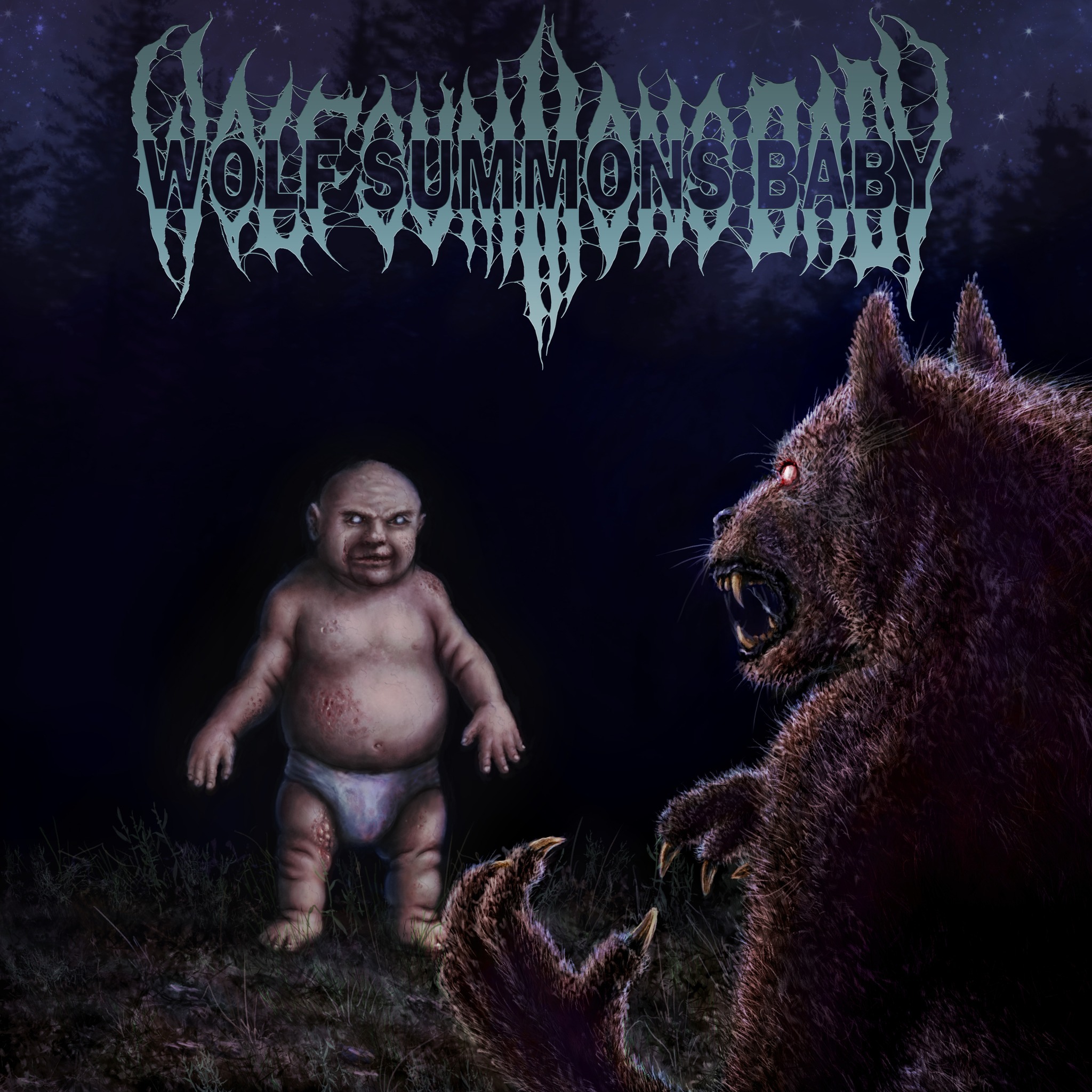 Wolf Summons Baby Logo